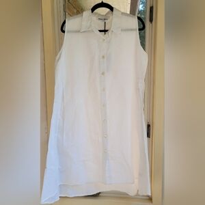 Gorgeous White Sleeveless Dress